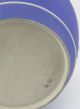 Wedgwood Jasperware Royal Blue Biscuit Jar Barrel W/ Silverplate Lid; C.  1920 ' S Jars photo 4