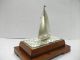 The Silver950 Sailboat Of The Most Wonderful Japan.  Japanese Antique. Other Antique Sterling Silver photo 2