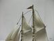 The Sailboat Of Sterling Silver.  130g/ 4.  59oz.  2 Masts.  Japanese Antique. Other Antique Sterling Silver photo 5