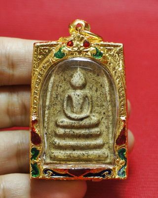 Phra Somdej Lp Toh,  Wat Rakang Real Old Antique Buddha Thai Amulet Very Rare 50 photo