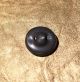 Antique Brass Picture Button Alps & Man With Hat 5/8 