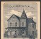 1800 ' S Dentist Huntington Wv E.  C.  Van Vleck Office & Residence Advertising Card Dentistry photo 3