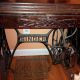 Antique Singer Treadle Sewing Machine Treadle Table Cabinet Sewing Machines photo 7