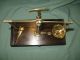 Antique Balance Beam Scale Apothecary Gold Portable W/ Box Drawer & Weights Nr Scales photo 7