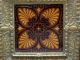 Antique 19th C Minton Hollins Aesthetic Art Craft Tile Pottery Brass Trivet Tray Trivets photo 1