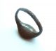 Ancient Medieval Bronze Ring With Glass Insert.  (552) Viking photo 2