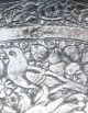 Vase Persia Solid Silver (875) Relief Floral And Animal Motifs Cigarette & Vesta Cases photo 10