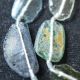 Ancient Roman Glass Beads 1 Medium Strand Aqua And Green 100 - 200 Bc 0380 Roman photo 1