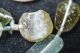 Ancient Roman Glass Beads 1 Medium Strand Aqua And Green 100 - 200 Bc 0380 Roman photo 4