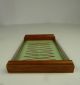 Bauhaus Cocktail Serving Tray Art Deco Marquetry 1930 Salver Art Deco photo 3