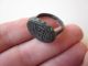 Very Rare Ancient Roman Period Bronze Engraved Ring Seal Roman photo 1