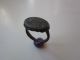 Very Rare Ancient Roman Period Bronze Engraved Ring Seal Roman photo 4