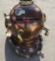 Au Collectible Full Copper & Brass Diving Helmet Divers Helmet Us Navy Mark V Ship Equipment photo 3