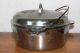 Vintage 1940 ' S Griswold 8 Cast Iron Dutch Oven 1278 W/ Button Logo Duo Chrome Other Antique Home & Hearth photo 1