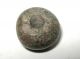 Pre - Columbian,  Mexico - Bi - Conical Brown Green Stone Bead 14 X 10mm C4 The Americas photo 6