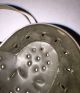 Antique 19c Heart Shaped Cheese Mold - Strainer - Designed Rare Mould Handle - 3 Feet Primitives photo 1