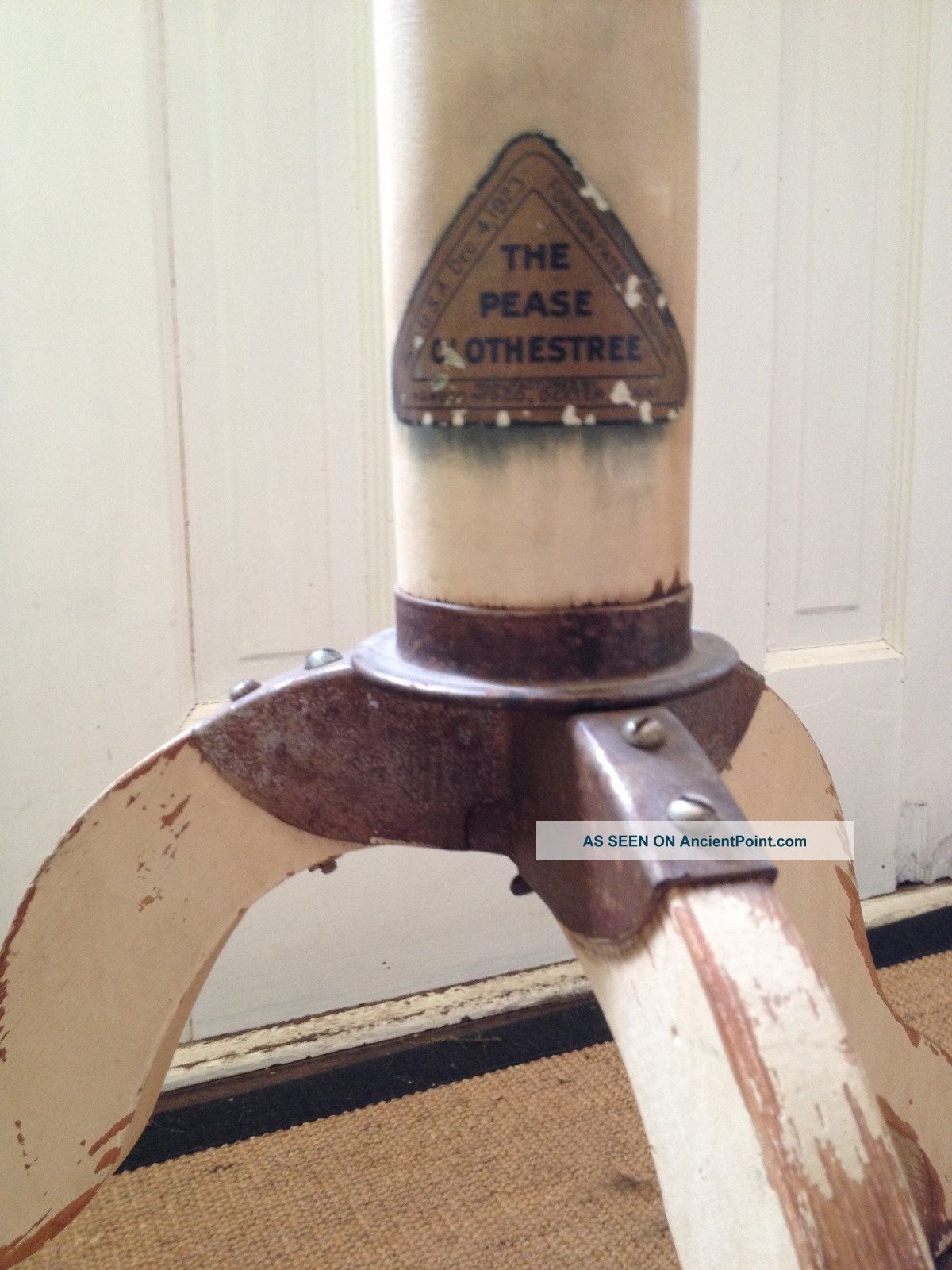 H. G. Wood Mfg Co. Lrg Drying Rack Orig Paint, Pat ' D Usa 1923