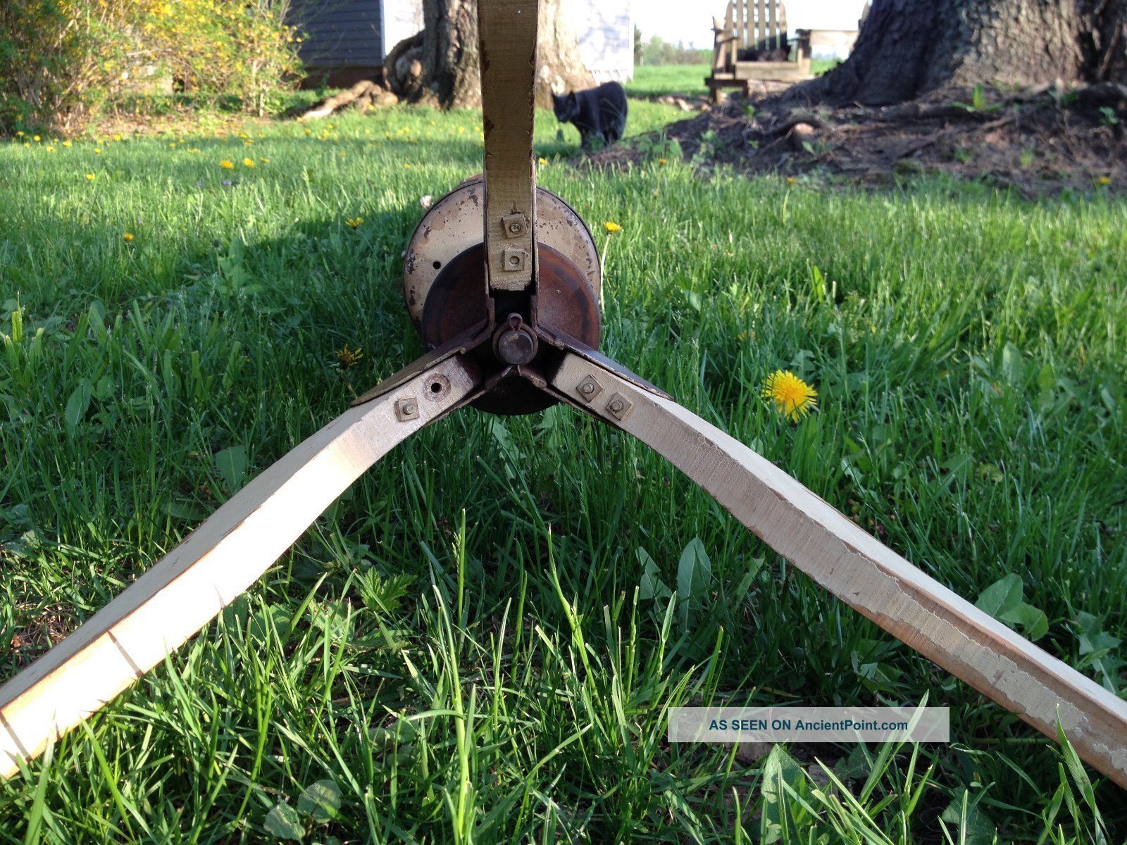 H. G. Wood Mfg Co. Lrg Drying Rack Orig Paint, Pat ' D Usa 1923