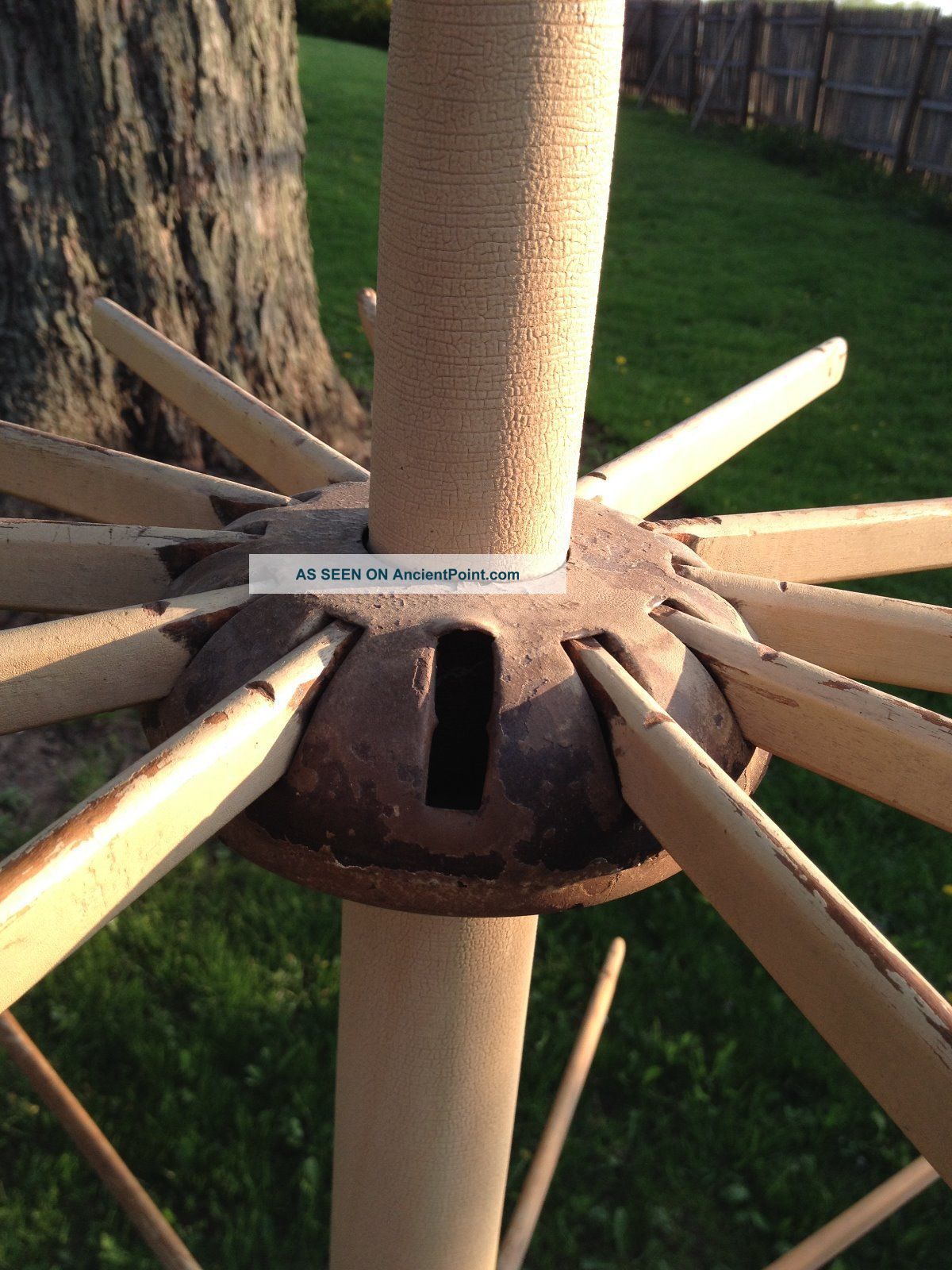 H. G. Wood Mfg Co. Lrg Drying Rack Orig Paint, Pat ' D Usa 1923