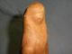 Fabulous Old Natural Wood Piece With Madonna & Child Figure Image Likeness Primitives photo 10