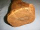 Fabulous Old Natural Wood Piece With Madonna & Child Figure Image Likeness Primitives photo 5