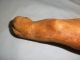 Fabulous Old Natural Wood Piece With Madonna & Child Figure Image Likeness Primitives photo 7