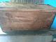 Primitive Antique Early Hide - Covered Trunk - Wallpaper Interior - Primitives photo 10
