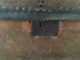 Primitive Antique Early Hide - Covered Trunk - Wallpaper Interior - Primitives photo 3