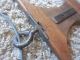 Antique Primitive Wood Clothesline Winders Punched Tin Early Cheese Grate Grater Primitives photo 1