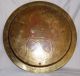 Antique Islamic Plate From Damascus.  Copper,  Brass & Silver.  Hand Made. Islamic photo 2