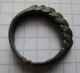 Viking Period Pseudo - Crimped Bronze Ring 10 - 11 Century. Viking photo 3