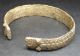 Ancient Viking Bronze Bracelet.  (y1).  Cleared.  Snake. Viking photo 11