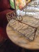 Rare Antique 4 Qt Milk Carrier And Bottles 