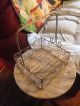 Rare Antique 4 Qt Milk Carrier And Bottles 