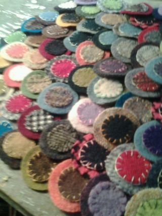 Wool Double Stacked Wool Pennies 25 Fs photo