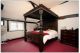 Solid Dark Oak Carved Full Tester (four Poster Bed) Best Seen On Youtube. Reproduction Beds photo 1
