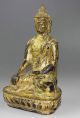 Ancient Chinese Bronze Carved Bronze Buddha Statue J060161 Buddha photo 4