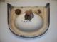 1920 ' S Standard Sanitary Oval Cast Iron Bathroom Sink - Wall Mount - High Backsplash Sinks photo 9