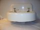 1920 ' S Standard Sanitary Oval Cast Iron Bathroom Sink - Wall Mount - High Backsplash Sinks photo 1