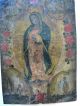 Antique Retablo On Tin With The Image Of Our Lady Of Guadalupe Latin American photo 1