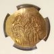 1261 - 1282 Ad Michael Viii Ancient Byzantine Gold Hyperpyron Ngc Au 4/5 4/5 Byzantine photo 1
