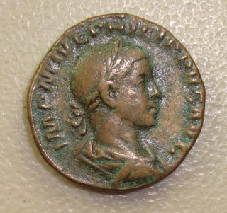 247 - 249 Ad Philip Ii Ancient Roman Bronze Sestertius Vf: 18.  62 Grams,  28 Mm photo