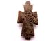 Religious Medieval Bone Cross Pendant 12th Century Ad British photo 1