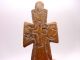 Religious Medieval Bone Cross Pendant 12th Century Ad British photo 2