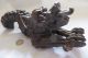 Chinese Sculture Old Wood.  Length 11inch Buddha photo 1