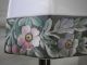 Arts And Crafts Metal Table Lamp With Hand Painted Glass Shade Arts & Crafts Movement photo 4