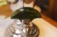 Art Deco Streamline Percolator/coffee Server,  Green Swirl Bakelite,  M.  Bowman Art Deco photo 1