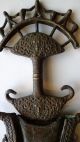 Ethnic Tribal Nigerian Ceremonial Prestige Knife,  Tiv People Of Nigeria Bronze & Other African Antiques photo 3