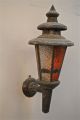 Vintage Stained Glass Moroccan Moorish Wall Light Shade Coloured Glass Lamp R20 Chandeliers, Fixtures, Sconces photo 1