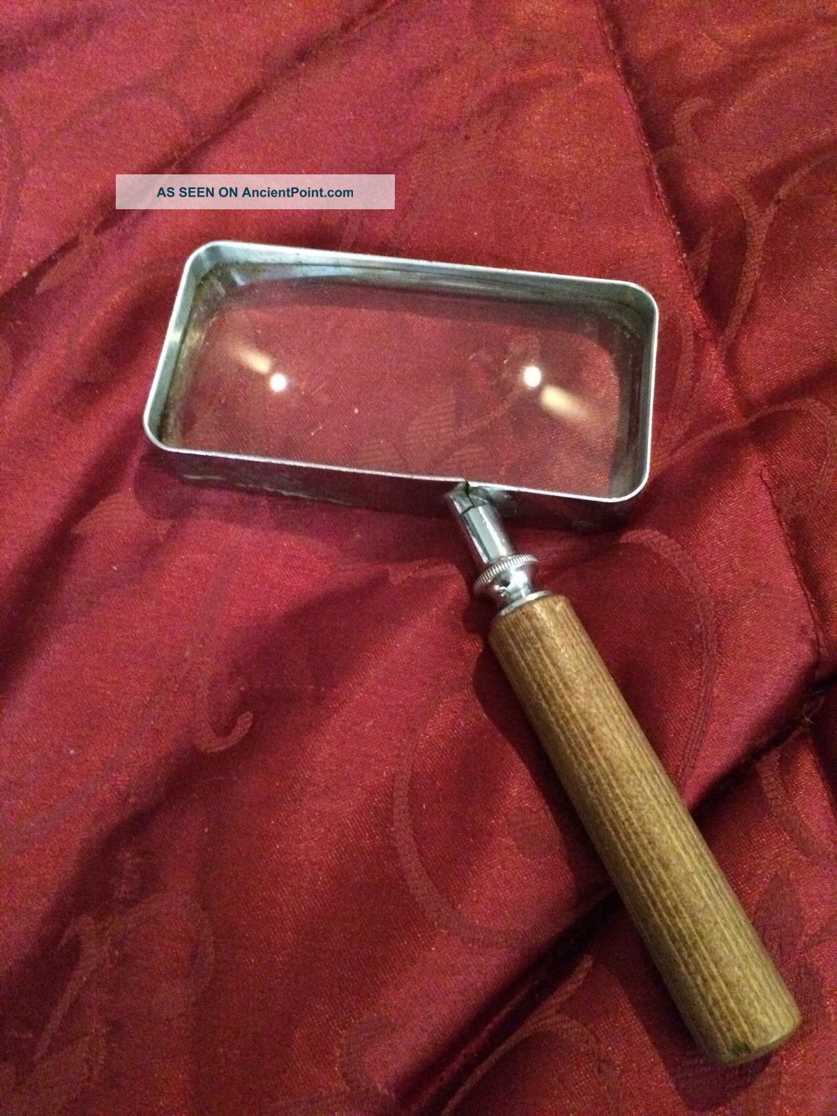 Antique Bausch & Lomb Magnifying Glass.  In As Pics Show. Microscopes & Lab Equipment photo